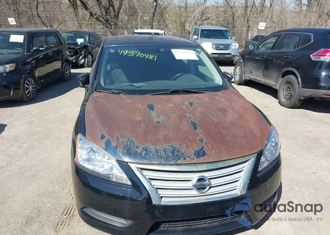 2015 Nissan Sentra Fe+ S/S/Sl/Sr/Sv из США, поврежденный, VIN 3N1AB7AP7FL663681